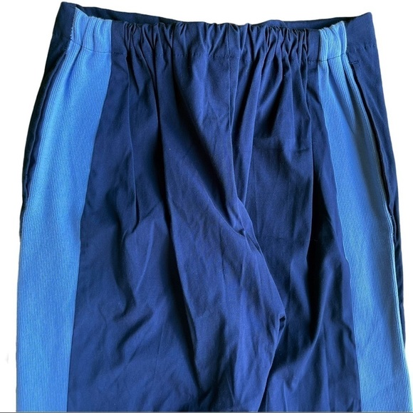 Nu Dimensions Stretch Navy Drawstring Scrub Pants - Picture 5 of 8